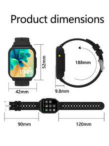 Sports Smart Watch With Flashlight, 1.83-Inch HD Display, Wireless Calling, Multiple Sports Modes, Sedentary Reminder And Other Functions, Suitable As Gift For Friends And Couples - View 8