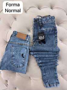 Premium Salt And Pepper Leggings - Original Embroidered Pepper Butt-Lifting With Elastane Tight Fit - 4590 - 查看 2