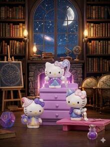 Officially Licensed Sanrio Astrology Series Desktop Ornament, Hello Kitty Character Design, Collectible Figurine, Premium Detailed Craftsmanship, Home, Office & Desktop Decoration, Perfect For Birthday, Christmas, Holiday - Multicolor - View 4