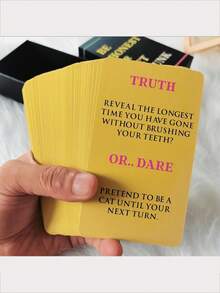 Truth Or Drink 遊戲,卡牌遊戲成人飲酒遊戲,派對遊戲飲酒遊戲,醉酒卡牌遊戲,成人派對遊戲,派對趣味成人遊戲之夜 - 彩色 - 查看 6