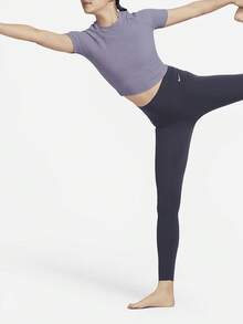 Nike 正品新款女款親膚羅紋短袖短版上衣 FN7468-509 - FN7468-509 - 查看 3