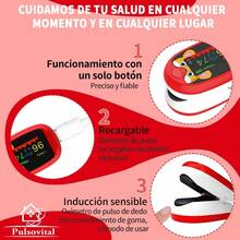 Oximeter & Accessories - Red and White - View 4