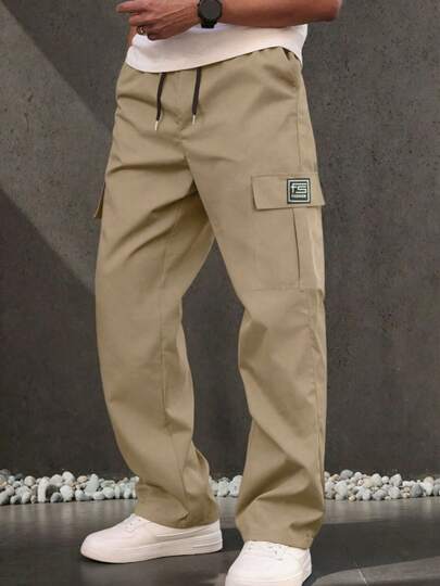Men's Casual Loose Outdoor Sports Straight Leg Pants