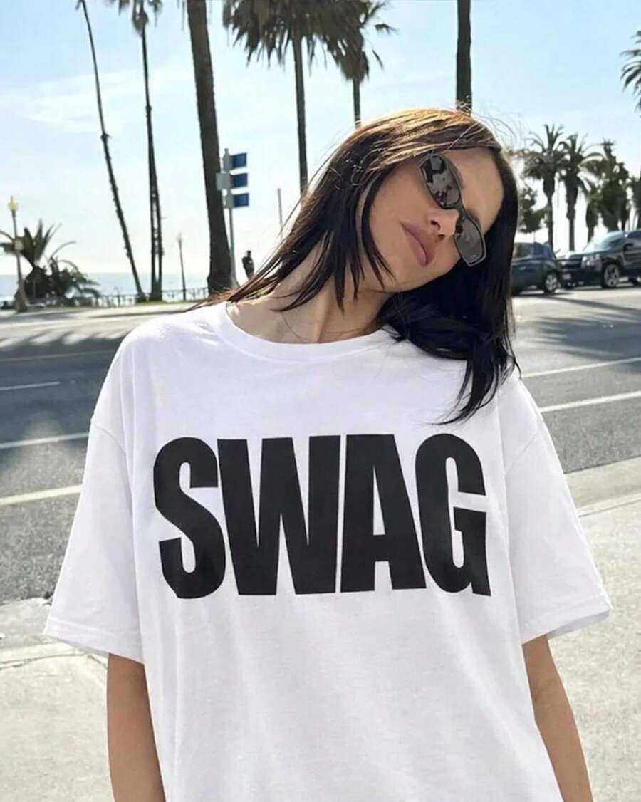 Women T-Shirts - 白色 - 查看 1