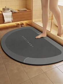 1pc Waterproof Anti-Slip Bathroom Mat, Bathroom Or Kitchen Rug, Quick Dry, Suitable For Hallway, Bedside, Shower Room, Laundry Room And Entryway. Perfect For Holiday Gifts And Family Gatherings. Essential Non-Slip Decor For Halloween Or Christmas Home Parties - Multicolor - View 15