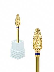1 Peça Broca Profissional para Unhas, Cabeça de Aparar e Lixar Cutículas, Ferramenta de Remoção para Cuidados com os Pés, Adequada para Unhas de Gel Acrílico, Ferramenta de Cuidados com as Unhas - Multicolorido - Visão 9