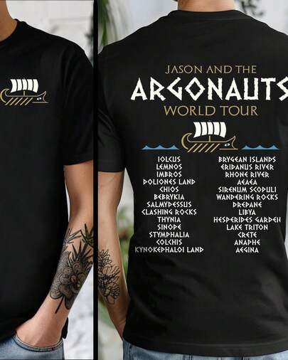Argonauts World - Ancient Greek Mythology - Golden Fleece - Journey Of Jason And Argonauts-Shirt