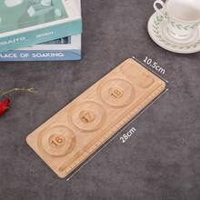 Convenient Bead Tray Wooden Bead Board, Jewelry Making Beading Tray, DIY Handmade Essential Tool, Suitable For Jewelry Crafters - Wood Color - View 3