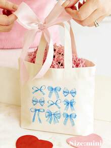 5/10pcs Mini/S/M/L Size Reusable Cute Rabbit Bow Heart Pattern Canvas Gift Bags Party Favor Bags Set, Birthday Party Kids Theme Party Gift Bags Baby Shower Back To School Graduation Party Theme Party Thanksgiving Christmas Anniversary Party Gift Packaging Bags Essential - View 36