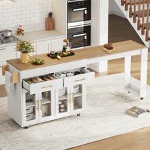 Dining Tables - 흰색 + MDF - 보기 11