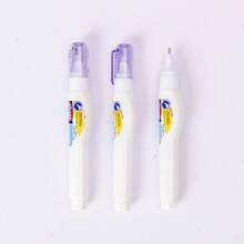 Quick-Dry White Correction Pen, Portable Liquid Correction Fluid, Student School Office Stationery - 4-pack - View 4