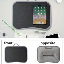 1 buah Meja Laptop Portabel, Meja Laptop Isi Butiran Busa, Cocok untuk Laptop, Tablet, dan Meja Samping Tempat Tidur, Meja Santai - Beraneka warna - View 5