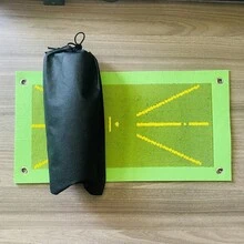 1pc Golf Training Mat, For Swing Detection, Ball Hitting, Golf Tracking Detection, Golf Swing Practice Mat - Multicolor - View 11