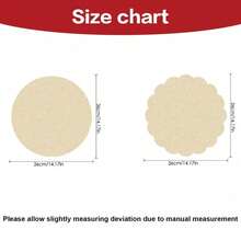 2/4/6/8pcs 14 Inch Diameter Christmas Placemats, Red Nutcracker Round Flower Shape Table Decor Suitable For Christmas Day Kitchen Dining Room Decoration - Multicolor - View 5