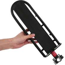 1PC Bicycle Rear Rack Mountain Bike Quick Detachable Adjustable Aluminum Alloy Rack Flat Telescopic Luggage Rack Bicycle Equipment Suitable For Commuting And Outdoor Cycling. The Weight Of The Bike Is 10Kg - Multicolor - View 9