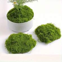 20-500g Artificial Moss Lawn, Realistic Faux Moss, Fake Moss Micro Landscape Arrangement, Lifelike Green Plant Lawn, Suitable For Micro Landscape, Green Plant Lawn, Potted Plant Window Sill Decoration, Landscape Design, Handmade DIY And Home Decor - Multiple Styles - View 11