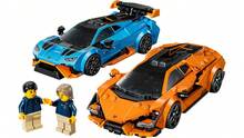 LEGO Speed Champions Lamborghini Revuelto & Huracan STO (77238) - Multicolor - View 4