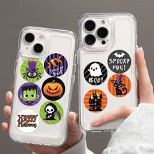 500 piezas de pegatinas de calabaza y fantasma de Halloween para decoración, álbum de recortes, diario, planificador, equipaje, guitarra, patineta, exhibición de ventana, regalo de Halloween - Halloween - Ver 3