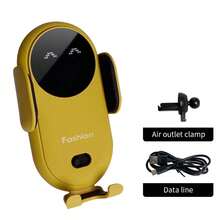 Car Air Vent Phone Navigation Mount, Suitable For New Year And Birthday Gifts, Electric Phone Holder With Touch Open/Close Function, Car Wireless Charger, No Camera Obstruction, 360° Rotation And Adjustable Angle, Supports Horizontal And Vertical Use - Compatible With Apple, And More, Car Wireless Charging Mount - S11 - View 12