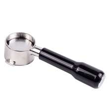 1pc 51mm 2 Ears Stainless Steel Bottomless Naked Portafilter, Professional Espresso Replacement Handle Compatible With EC200, EC221, EC0310, EC0311, EC330 Coffee Machines - Multicolor - View 17
