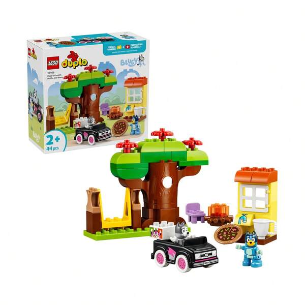 LEGO Duplo Bluey Pizza Niñas con Muffin y Bluey (10469)