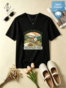 Women T-Shirts - 黑色 - 查看 2