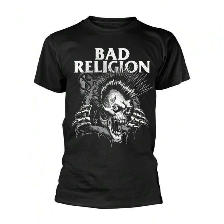 Unisex Adult T-Shirt Bad Religion Bust Out - 黑色 - 查看 1