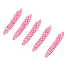 Polka Dot Heatless Curling Rod, Soft Fabric Overnight Hair Curler, DIY Styling Tool For Women With Medium To Long Hair - Multicolor - View 12
