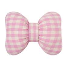 1PC Car Headrest And Lumbar Support, Plaid Bow Ribbon Seat Pillow, All-Season Goddess Lumbar Support Cushion - Multicolor - View 14