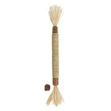 3/6pcs Cat Chew Sticks, Made Of Cat, Raffia, Gallnut And Hemp Rope, For Dental Cleaning And Chewing. Dental Cleaning Toy For Kittens, Indoor Entertainment For Bored Cats - Black - View 10