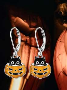 1 Pair Cute Women's Party Jewelry Earrings Halloween Gift - 1# - View 5