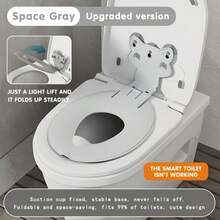 Cartoon Cute Toilet Seat Cover, Toilet Seat Pad, Toilet Seat Cushion, Convenient Foldable, Washable, Non-Fading, Portable Space-Saving - Multicolor - View 11