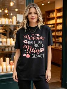 Women T-Shirts - Black - View 1