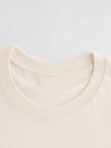 Women T-Shirts - 杏色 - 查看 5