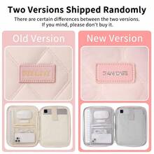 DANYCASE 11 Inch Tablet Sleeve Protective Case Thick Shockproof Tablet Bag Compatible With IPad 10th 11th 10.9 Pro 11 7th 8th 9th 10.2 - Baby Pink - View 3