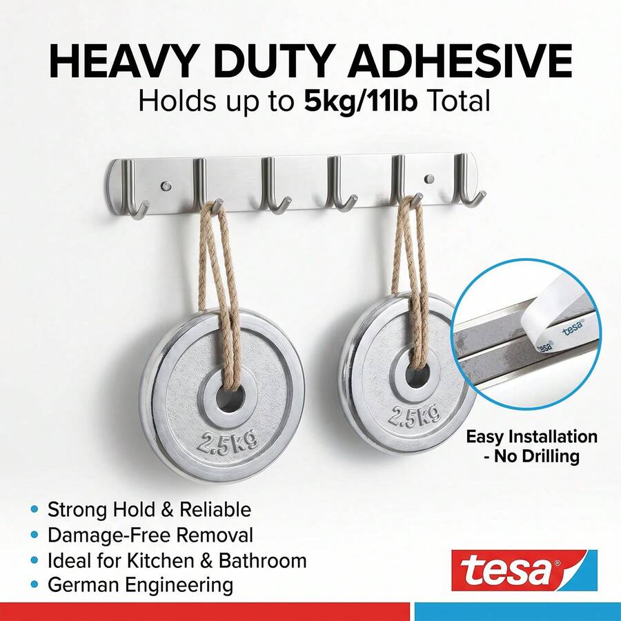 tesa Tessa 6311 Double-Sided Tape 10mm*3M High Adhesion Waterproof Heat-Resistant Strong Adhesive Suitable For Cars