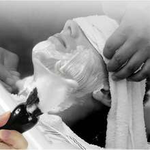 Perlengkapan Cukur Jenggot Pria dengan Pisau Cukur Lurus & Kuas untuk Perawatan Halus, Set Cukur Premium + 10 Mata Pisau - Sisir jenggot + sikat jenggot - View 8