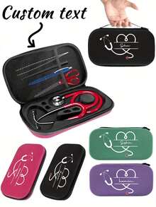 Customized EVA Stethoscope Storage Bag, Stethoscope Pattern Storage Box,Household Pregnant Women Stethoscope Storage Box, EVA Hard Shell Storage Bag - Multicolor - View 1