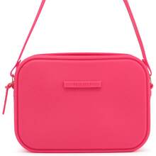 Kit Bolsa + Carteira de Pulso Emborrachada Feminina Tiracolo Transversal Crossbody - Kit Pink Smaller - Visão 3