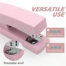 6-In-1 Desktop Organizer Set, Includes Stapler, Scissors And Tape Dispenser | Clutter-Free Office And Study Companion | Space-Saving Gift For Stationery Lovers - Multicolor - View 4