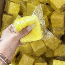 1 pièce Éponge squishy en PU fromage à rebond lent, ornement de bureau anti-stress, cadeau de fête, fantôme effrayant d'Halloween, citrouille, œuf de Pâques, décoration printanière, style aléatoire - Multicolore - Voir 7