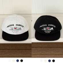 1 buah Topi Baseball Minimalis Retro Lembut, Topi Snapback Pelindung Matahari Unisex yang Dipersonalisasi dengan Bordir Huruf & Angka, Streetwear Vintage Elegan, Poliester, Cocok untuk Semua Musim - MultiWarna - View 17