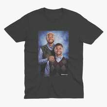 Joelinton & Bruno Guimarais T-Shirt |   Newcastle T-Shirt |   NUFC |   Geordie T-Shirt |   Newcastle United |   Newcastle-Trikot |   Newcastle-Fan - Schwarz - Übersicht 1