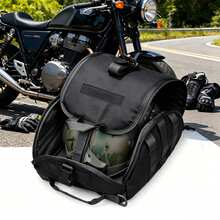 Tactical Helmet Bag, Multi-Functional Molle Storage & Carrying Bag, Motorcycle Riding Storage Bag, Suitable For Sports, Hunting, Shooting, Combat Helmet - Multicolor - View 2