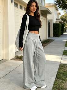 Women Sweatpants - Grey - View 10