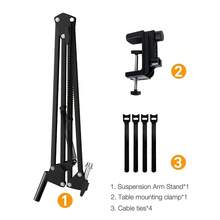 NB35-ProBoom Microphone Boom Arm, Compatible With Blue QuadCast SoloCast Fi Fine AM8 And Most Microphones, Desktop Microphone Stand With 3/8" To 5/8" Adapter - NB35-pro - View 7