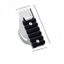 Anti‑Slip Rubber Feet Pads For Extension Ladders, Wear‑Resistant Ladder Leg Caps, Universal Replacement Parts For Aluminum Ladders, Ideal For Household And Construction Maintenance, Skid‑Proof Design Strengthens Stability During Operation - A - View 5