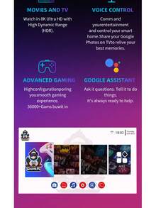 Consola de Videojuegos Android 14.0 G1 Original de Fábrica H618, 2GB RAM, 16GB ROM, Enchufe EU/US, Control Remoto por Voz BT, TV Game Box 10k hdr wifi CAJA ROJA CONTROL COLORES - Ver 5