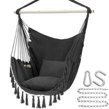 Patio Lounge Chair & Swing Chair - Dark Gray - View 2