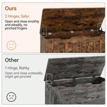 Storage Benches - Brown - View 3